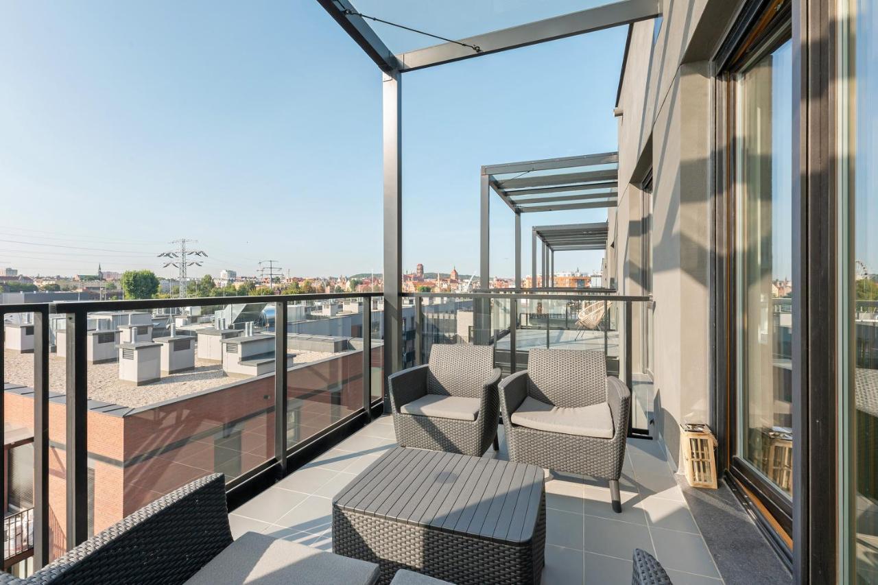 Nadmotlawie Riverside - Parking, Sauna & Gym By Downtown Apartments 그단스크 외부 사진