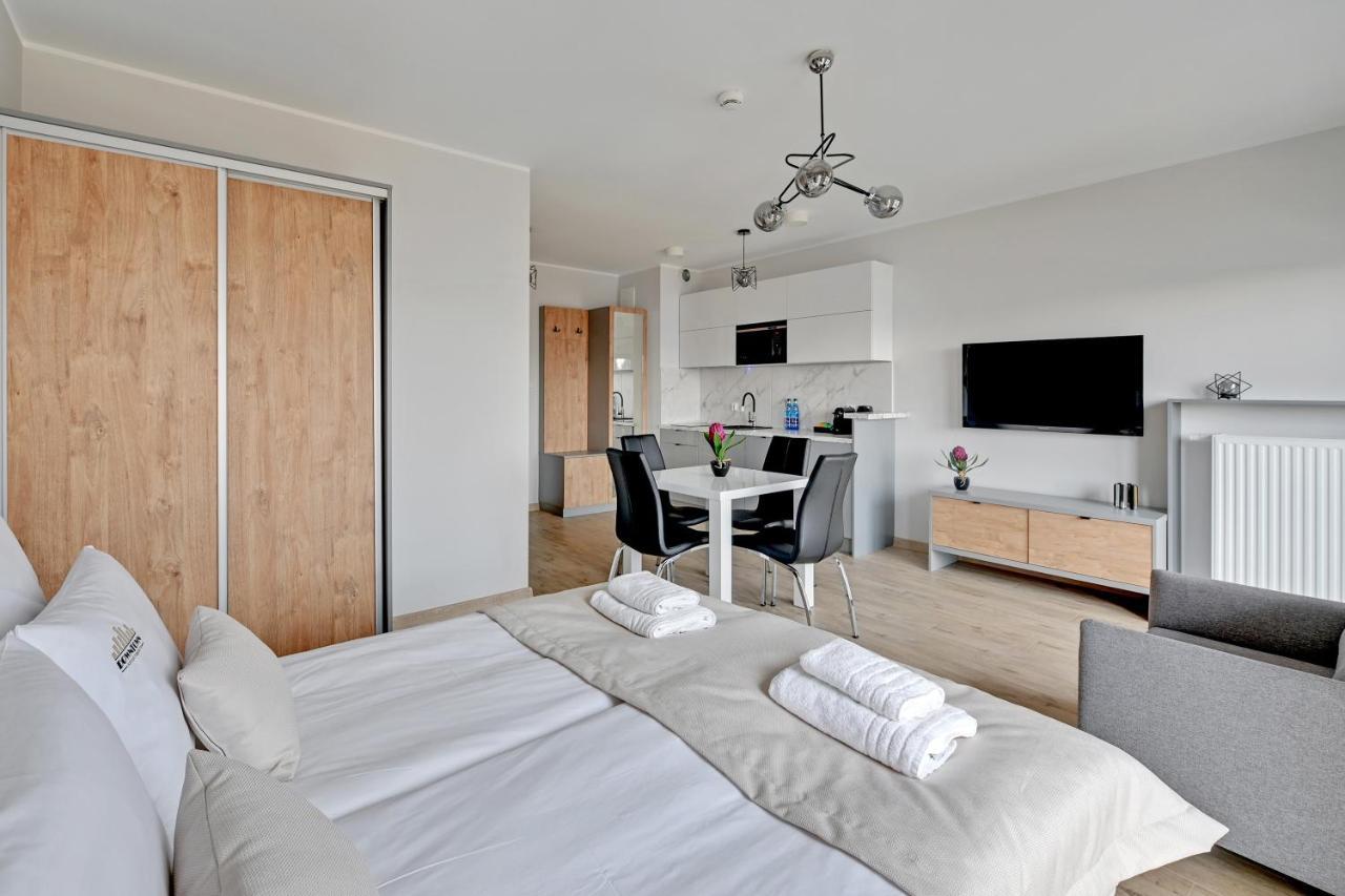 Nadmotlawie Riverside - Parking, Sauna & Gym By Downtown Apartments 그단스크 외부 사진