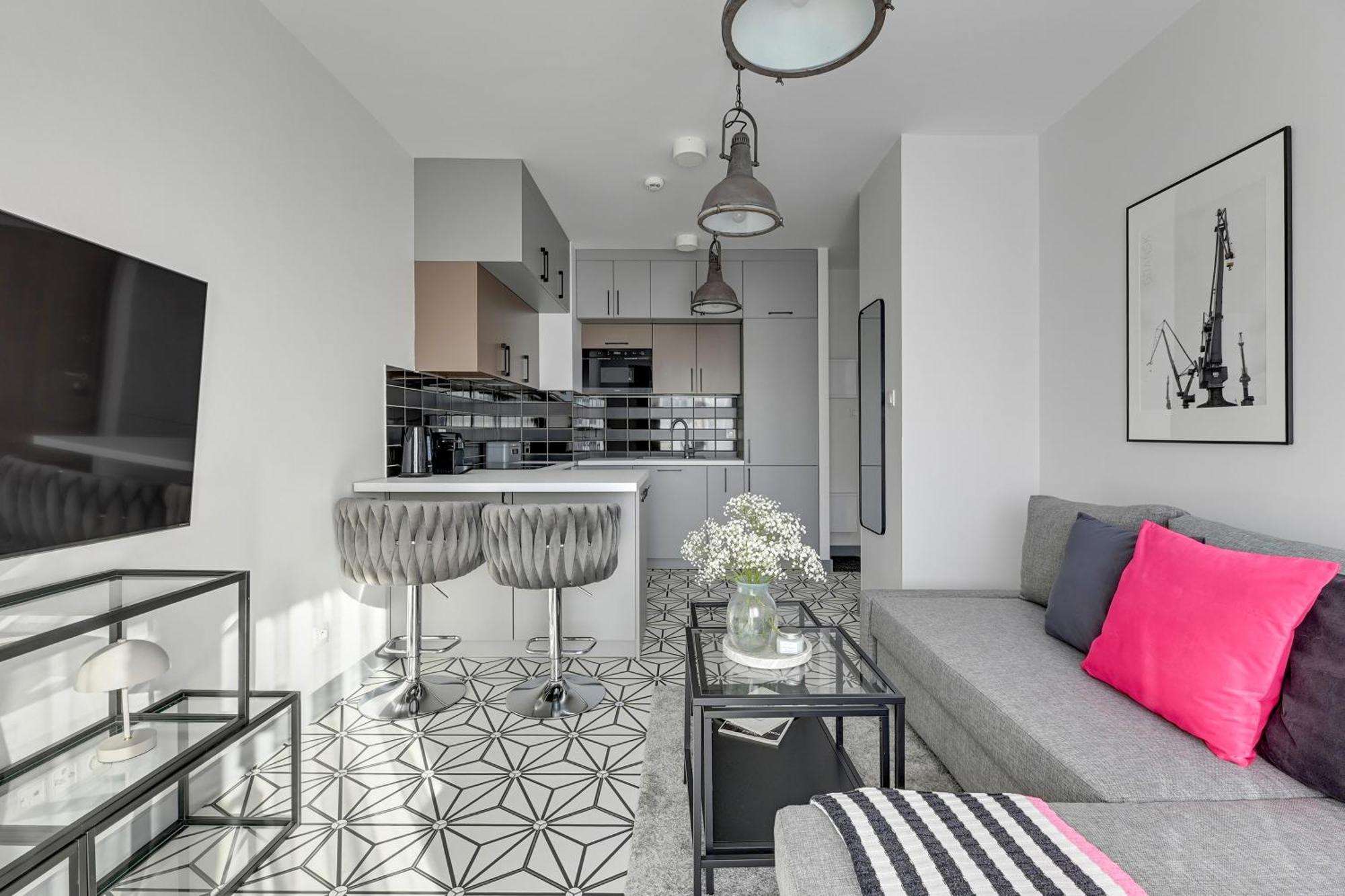 Nadmotlawie Riverside - Parking, Sauna & Gym By Downtown Apartments 그단스크 외부 사진
